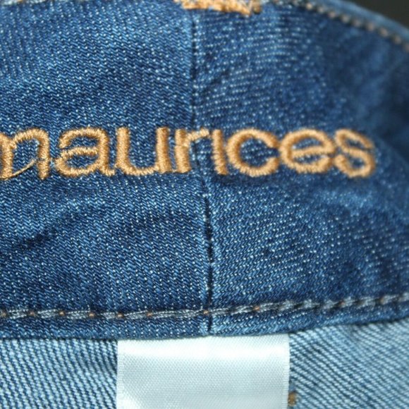 NWT Maurices Kaylee Flare Jeans Medium Wash H10113 - Picture 7 of 9